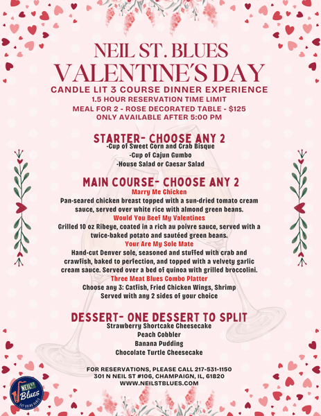 valentines day at neil st blues 2025 champaign il 