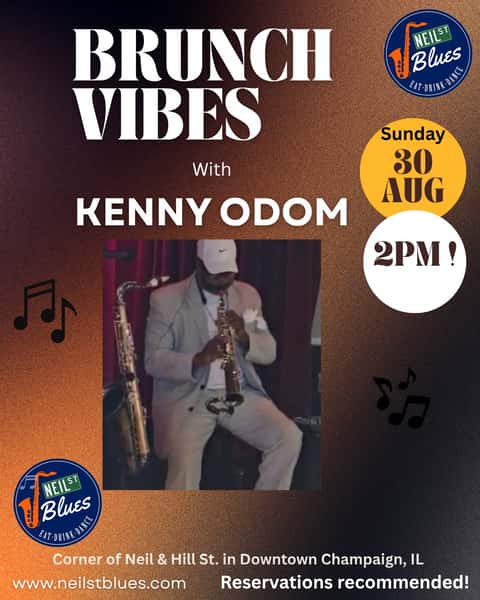 Mark your calendar for Brunch Vibes with Kenny Odom at Neil St. Blues on August 30, 2026, at 2:00 PM 🎶🥂
Come kick back in a casual atmosphere with a mimosa in hand, soulful Southern flavors, and the smooth sounds of Kenny Odom setting the tone for your Sunday. It's the kind of afternoon you'll want to settle into and savor. Featuring Smothered Baked Chicken and Dressing on the All-You-Can-Eat Buffet!
#NeilStBlues #BrunchVibes #KennyOdom #SundayPlans #LiveMusic