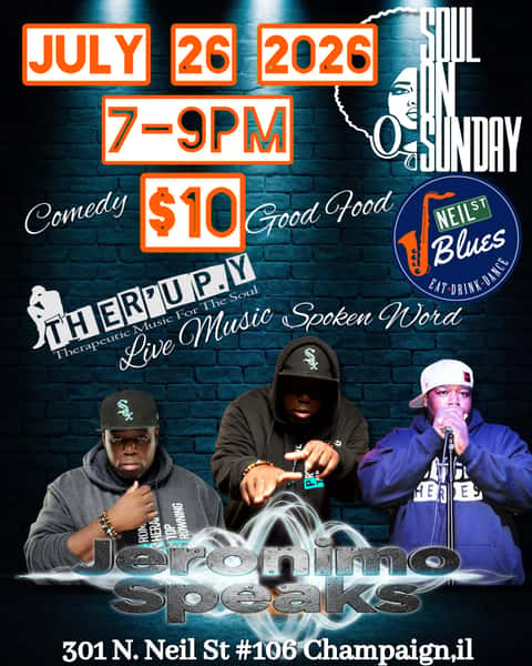 soul on Sunday this weekend at neil st blues