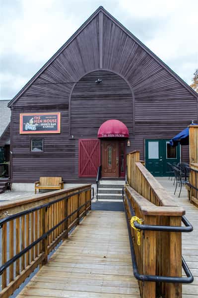 outdoor area of business