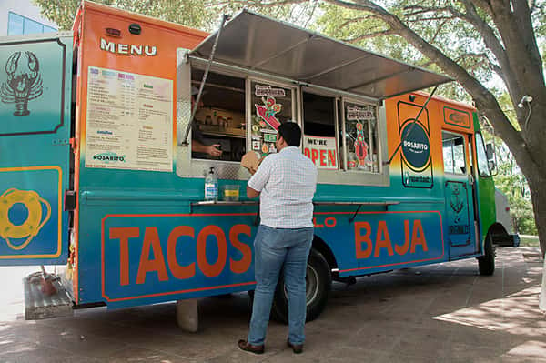 Baja taco truck inspiration