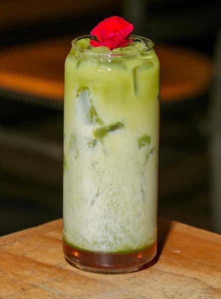 Iced Mango Matcha