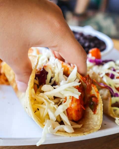 Diablo Shrimp Tacos