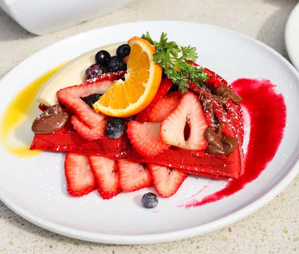 Red Velvet Waffle