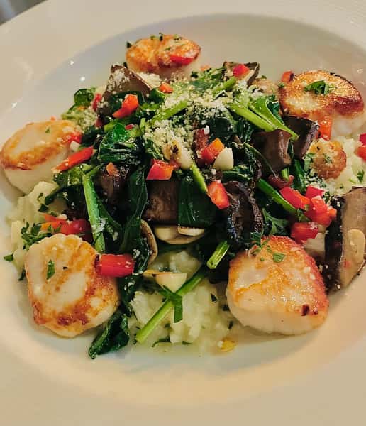 SCALLOPS & RISOTTO