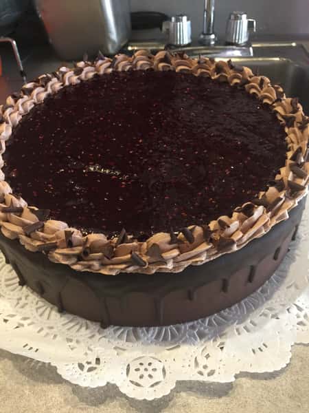 Chocolate Raspberry Torte