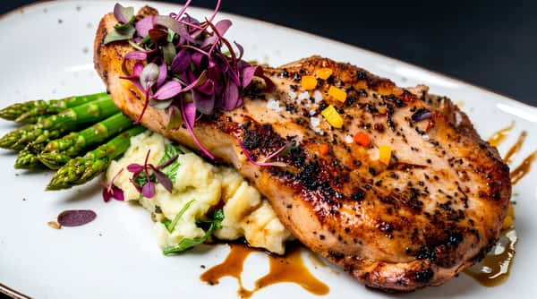 glazed-chicken-plate