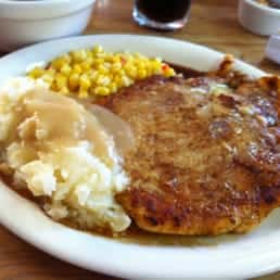 meat ans mashed potatoes