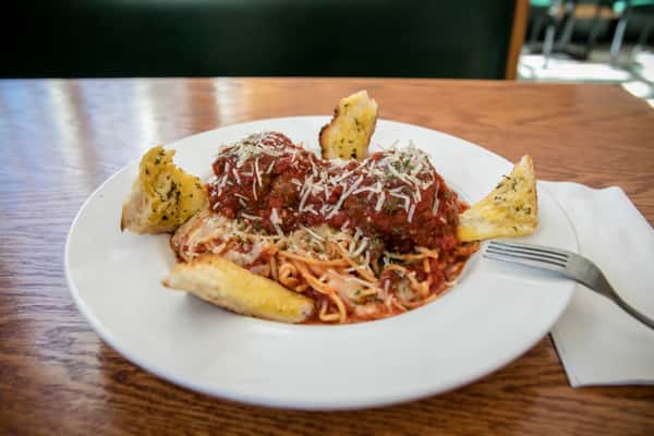 spaghetti and meatballs