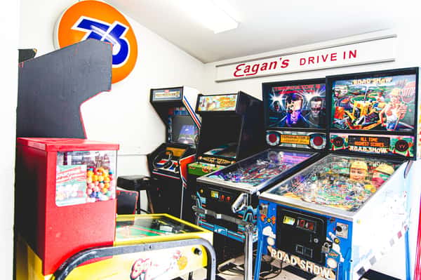 pinball machines
