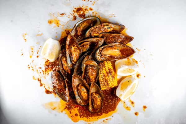 Mussels Boil Menu