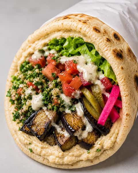Super Vegetarian Sandwich