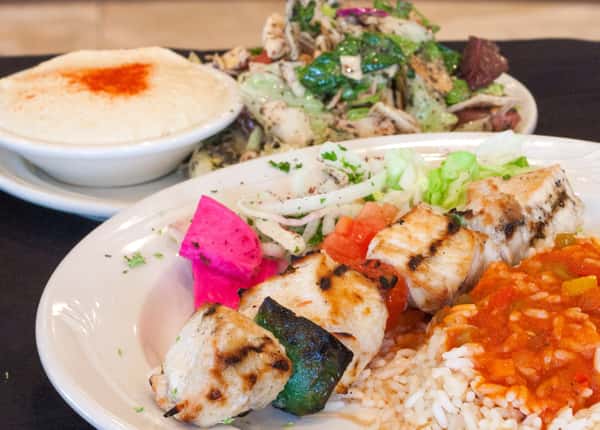 Chicken Kebob Combo