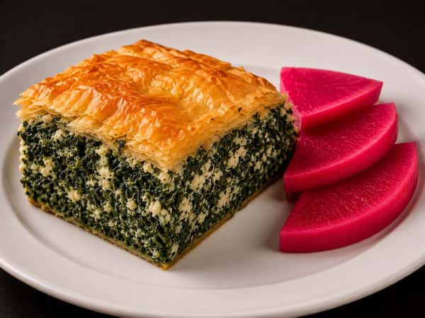 Side Greek  Spinach Pie