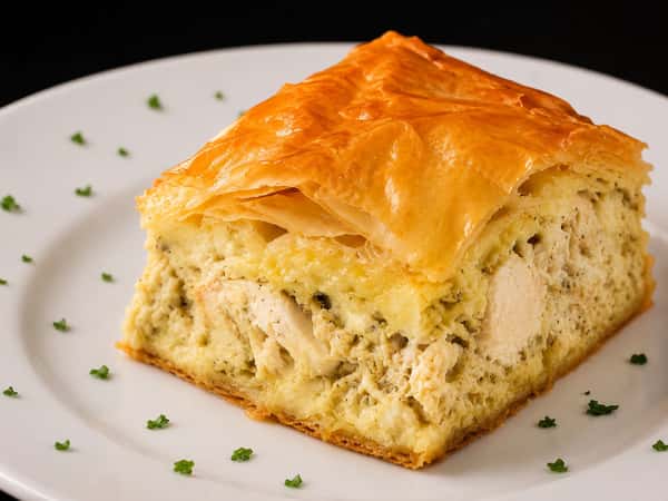 side artichoke pie