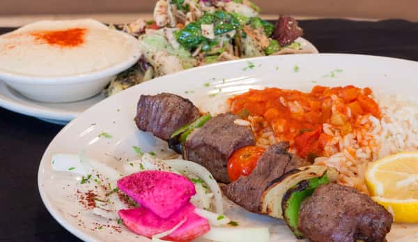 Lamb Kebob Combo