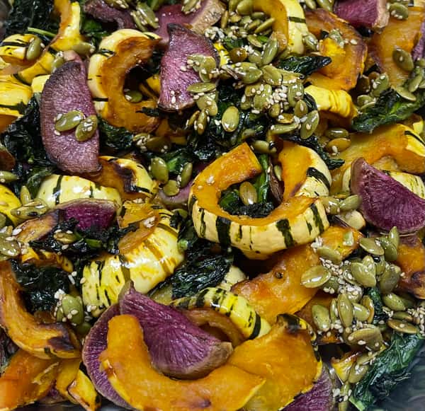Miso Sesame Winter Squash and Citrus Sauce