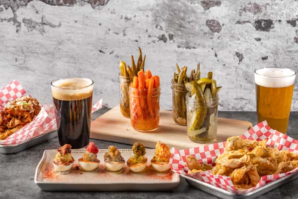 variety of appetizers
