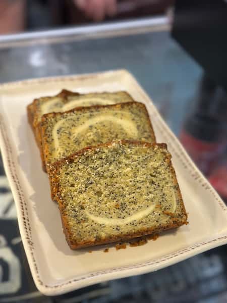 Slice Orange Poppy Seed Loaf