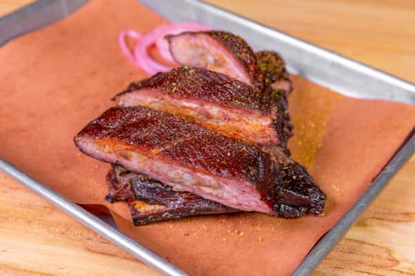 pork spare ribs cut
