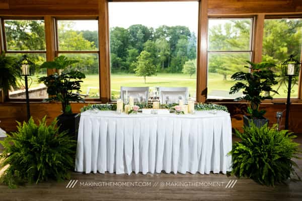 wedding setup
