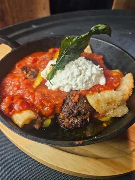 Wagyu Meatball Fra Diavolo