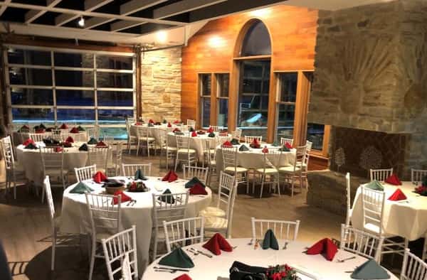 wedding setup