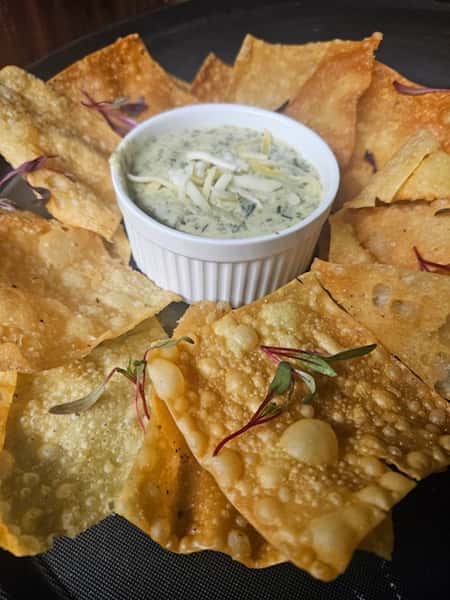 Smoked Gouda Spinach Foundue