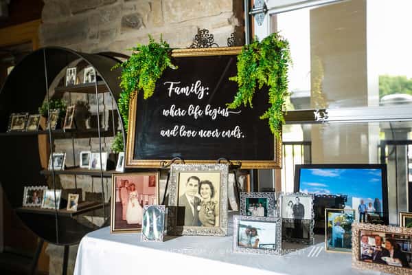 wedding setup