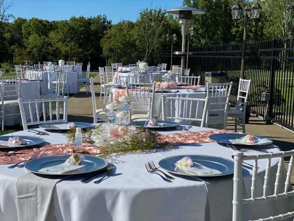 wedding setup
