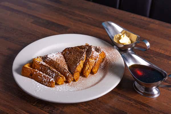 French Toast with Cinnamon & Syrup