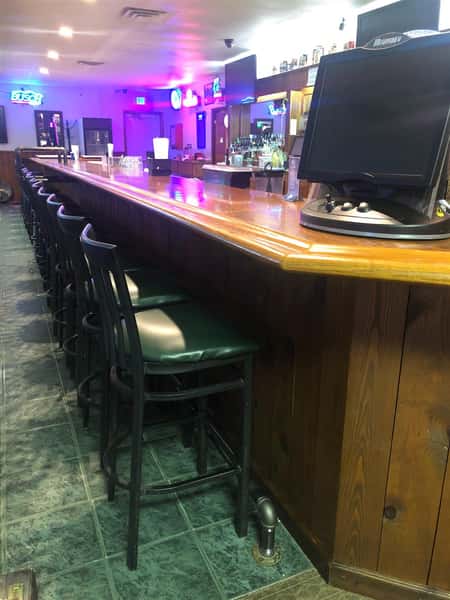 main bar area with several chairs