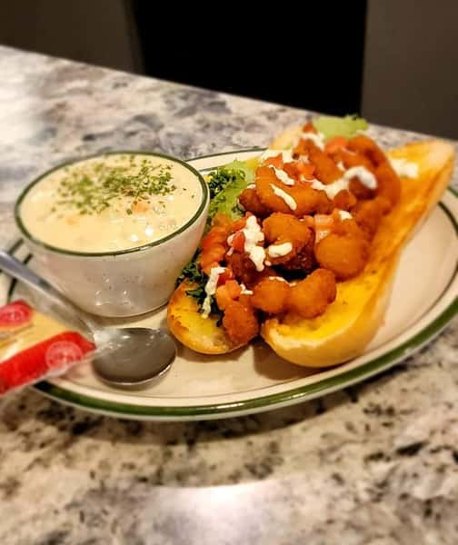 Shrimp po boy