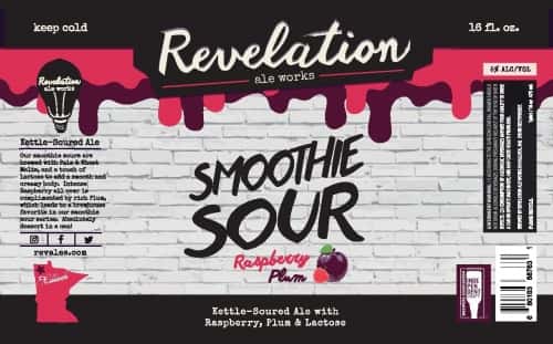 Revelation Ale Works Raspberry Plum Smoothie Sour