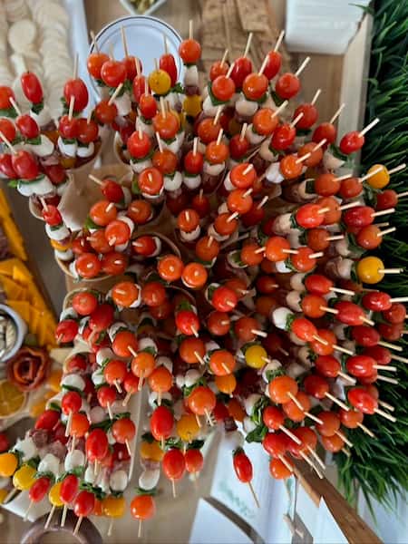 Prosciutto Caprese Skewers - Catering