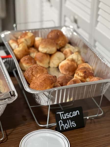 Homemade Tuscan Rolls (12) - Catering