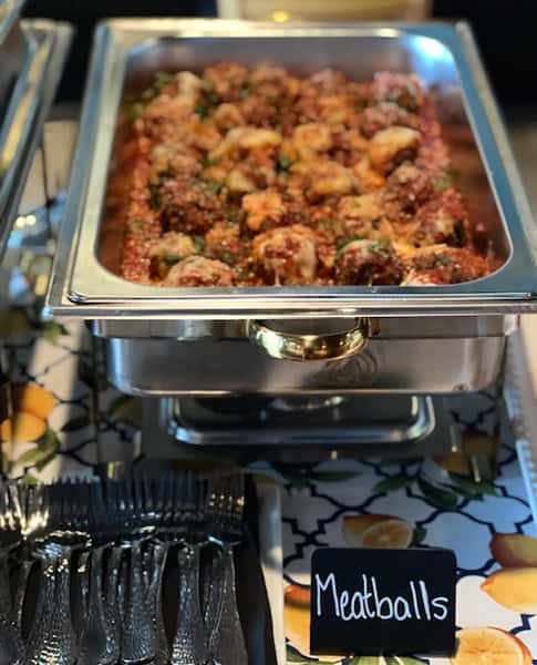 House Meatball Tray - Catering