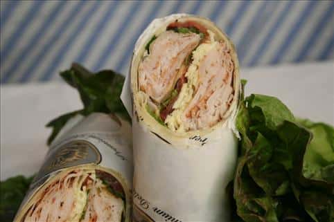 Turkey & Swiss Wrap