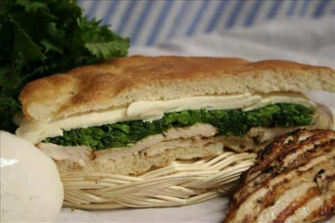 Grilled Chicken & Broccoli Rabe