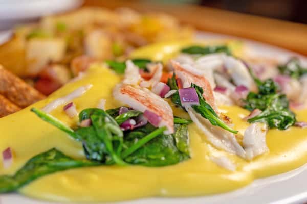 crabspinachomellette