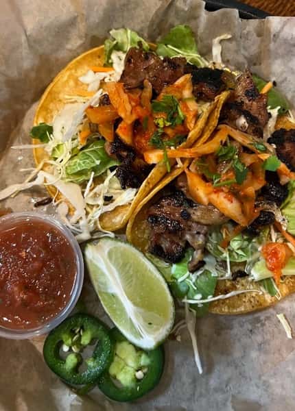 Two Korean Tacos