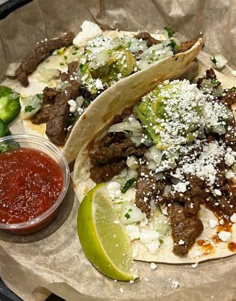 Two Carne Asada Taco
