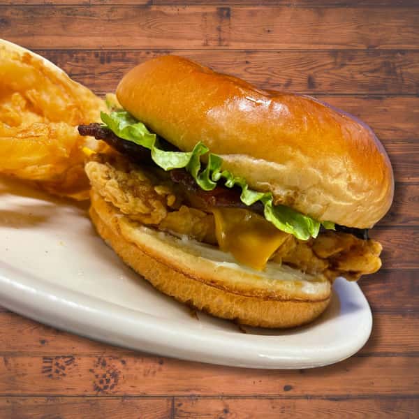 Crispy BBQ Chicken Club