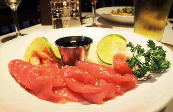 *Ahi Sashimi - BAR MENU - Cedar Creek Inn - Restaurant in Brea, CA