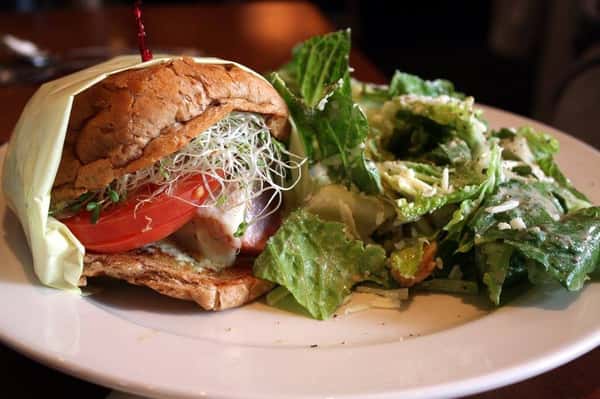 *Grilled Ahi Burger