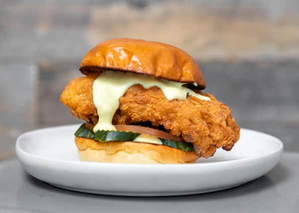 Fried Honey Bird Sandwich
