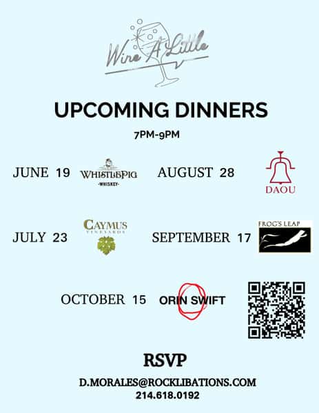 Caymus Wine Dinner!