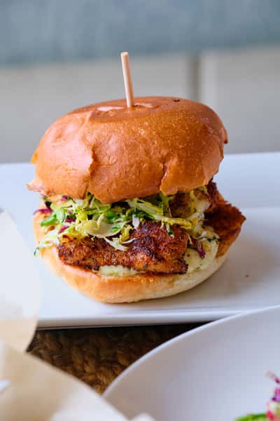 Blackened Grouper Sandwich