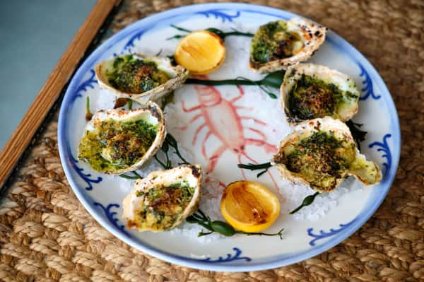 Charbroiled Oysters