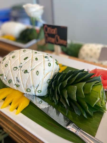 Chive Cream Cheese Pineapple